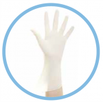 Kirurške rukavice od lateksa bez pudera sterilne - Slika 3