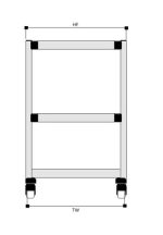 Medicinska kolica CAR2P45A - Slika 3